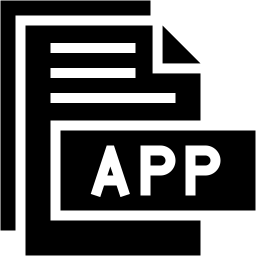 Icon menu mobie application